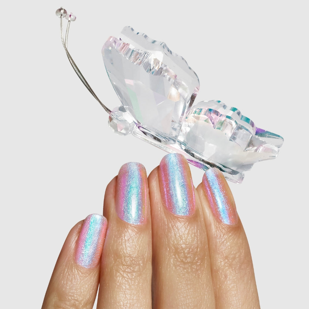 Wings Collection | Sheer Iridescent Nail Polish | Leighton Denny ...