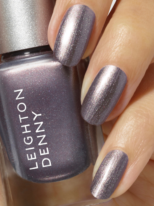 Metallic Lilac | opaque metallic nail polish