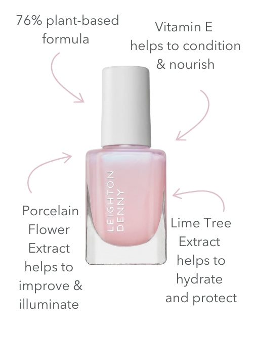 Nail Illuminator Blush Pink | nail polish & brightening treatment base coat