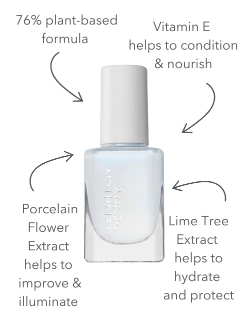 Nail Illuminator Milky White | nail polish & brightening treatment base coat