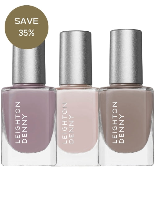 Nude nail polish gift set