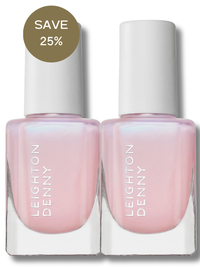 Duo of Nail Illuminator Blush Pink | nail polish & brightening treatment base coat