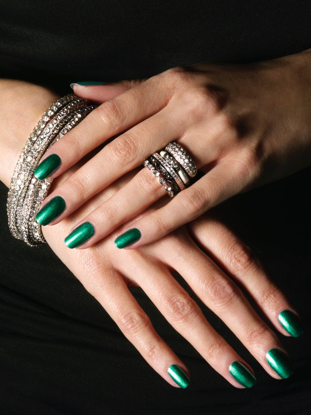Leighton Denny Emerald Envy green nail polish
