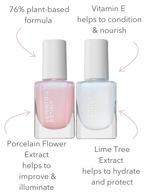 Nail Illuminator Duo SPECIAL VALUE | nail polish & brightening treatment base coat