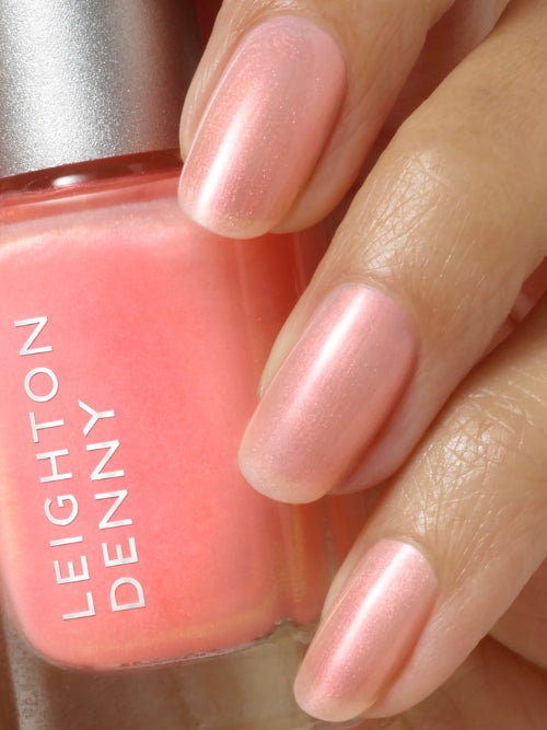 Firefly iridescent peach nail polish