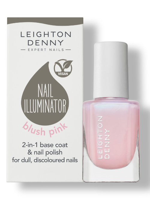 Nail Illuminator Blush Pink | nail polish & brightening treatment base coat
