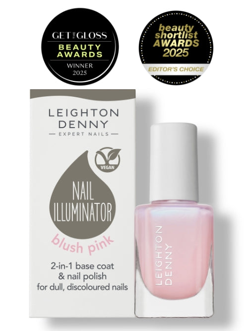 Nail Illuminator Blush Pink | nail polish & brightening treatment base coat