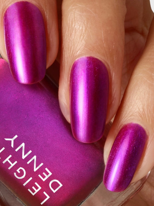 Raspberry Crush | opaque metallic nail polish