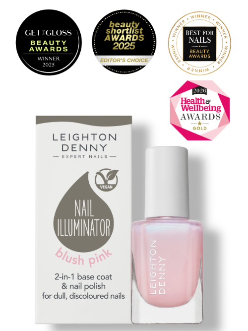 Nail Illuminator Blush Pink | nail polish & brightening treatment base coat