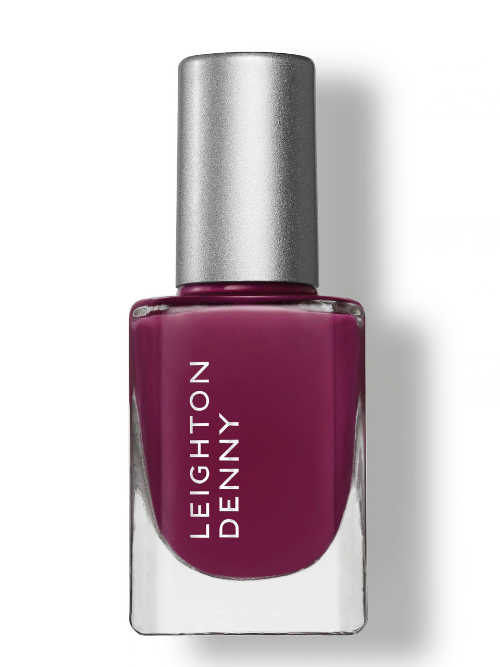 Tough Love dark plum burgundy nail polish
