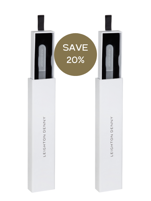 Small Crystal Nail File Duo (135mm) SPECIAL VALUE
