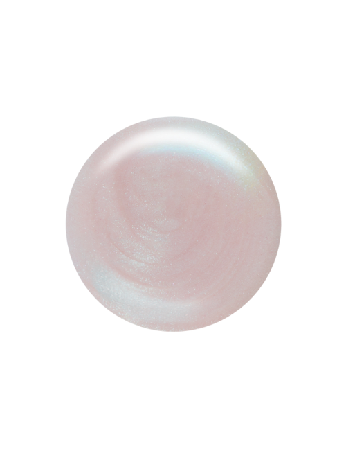 Get Glazed glazed donut effect nail colour swatch. Oyster blush base, mother of pearl ‘glazed’ effect.