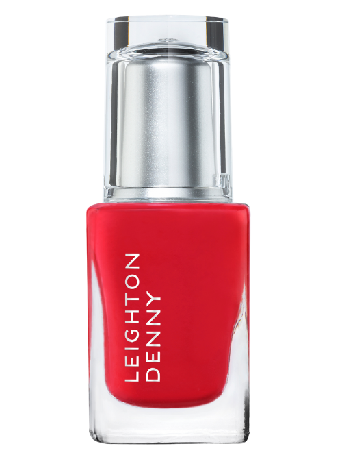 I Love Juicy vibrant coral red nail colour 12ml bottle