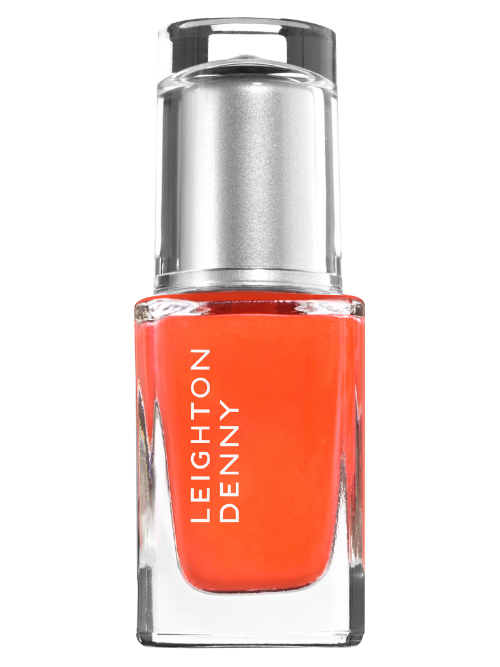 Main Squeeze - vibrant orange nail polish bottle