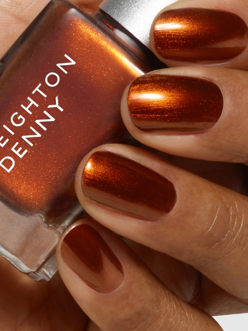 Molten Copper | opaque metallic nail polish