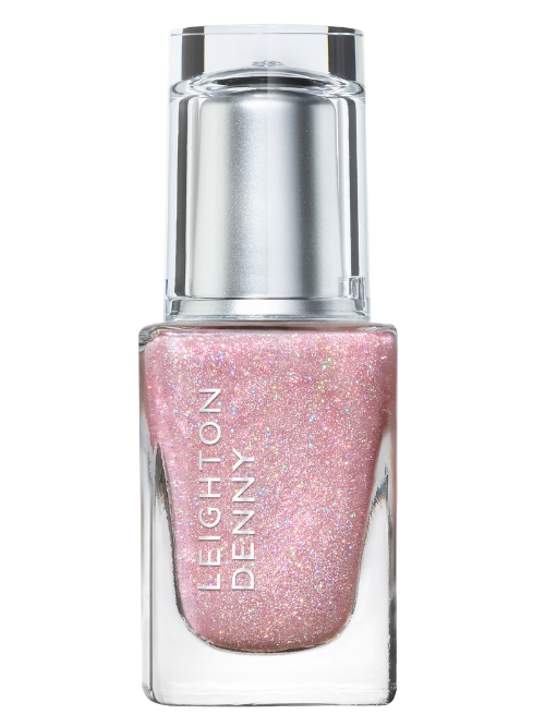 Naughty But Nice limited edition nail colour - rose with holographic glitter