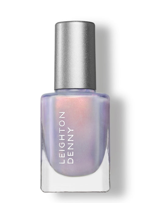 Glazed & Unfazed iridescent purple glazed nail polish
