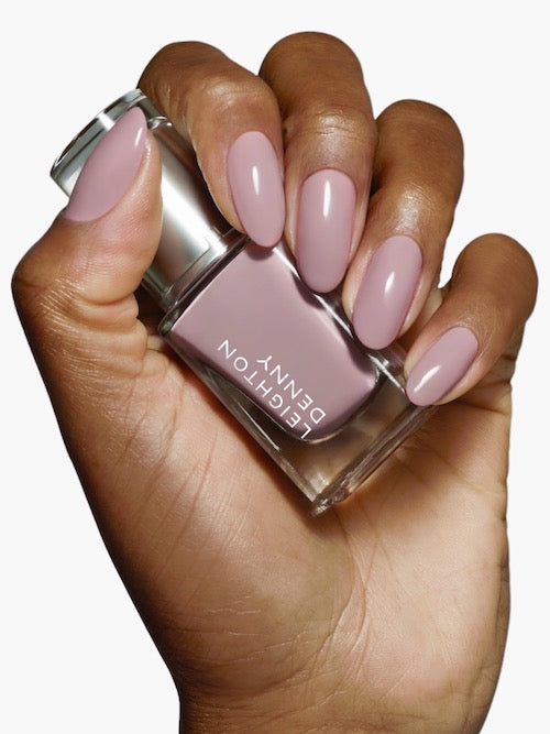 Whatever a dusky lilac nail colour on nails on darker skin tone