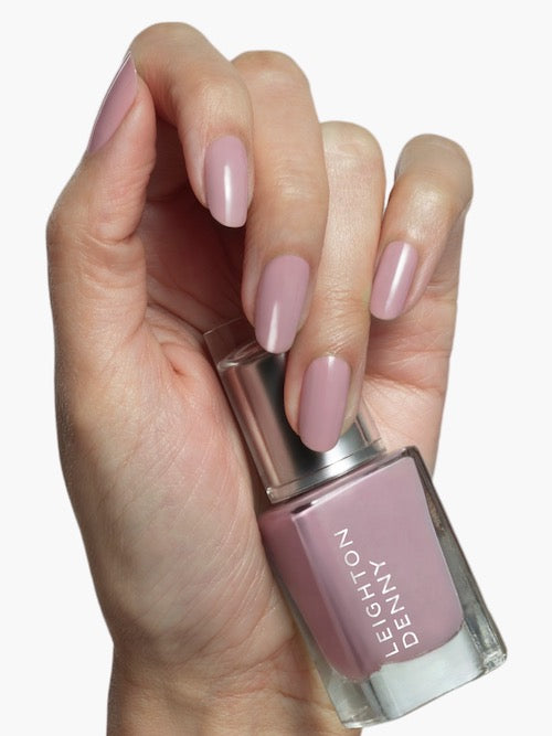 Whatever a dusky lilac nail colour on nails